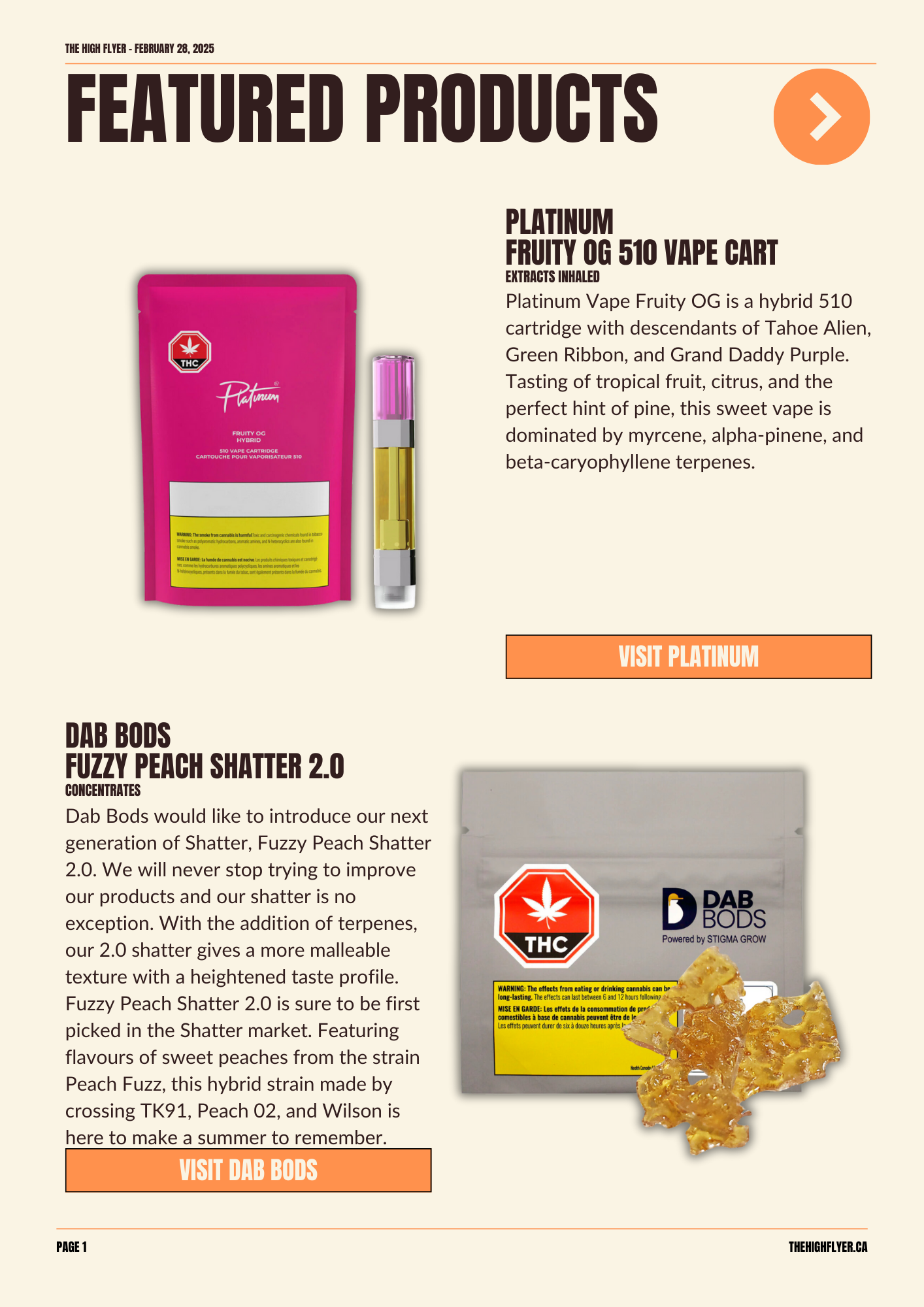 Digital Cannabis Flyer - February 28, 2025